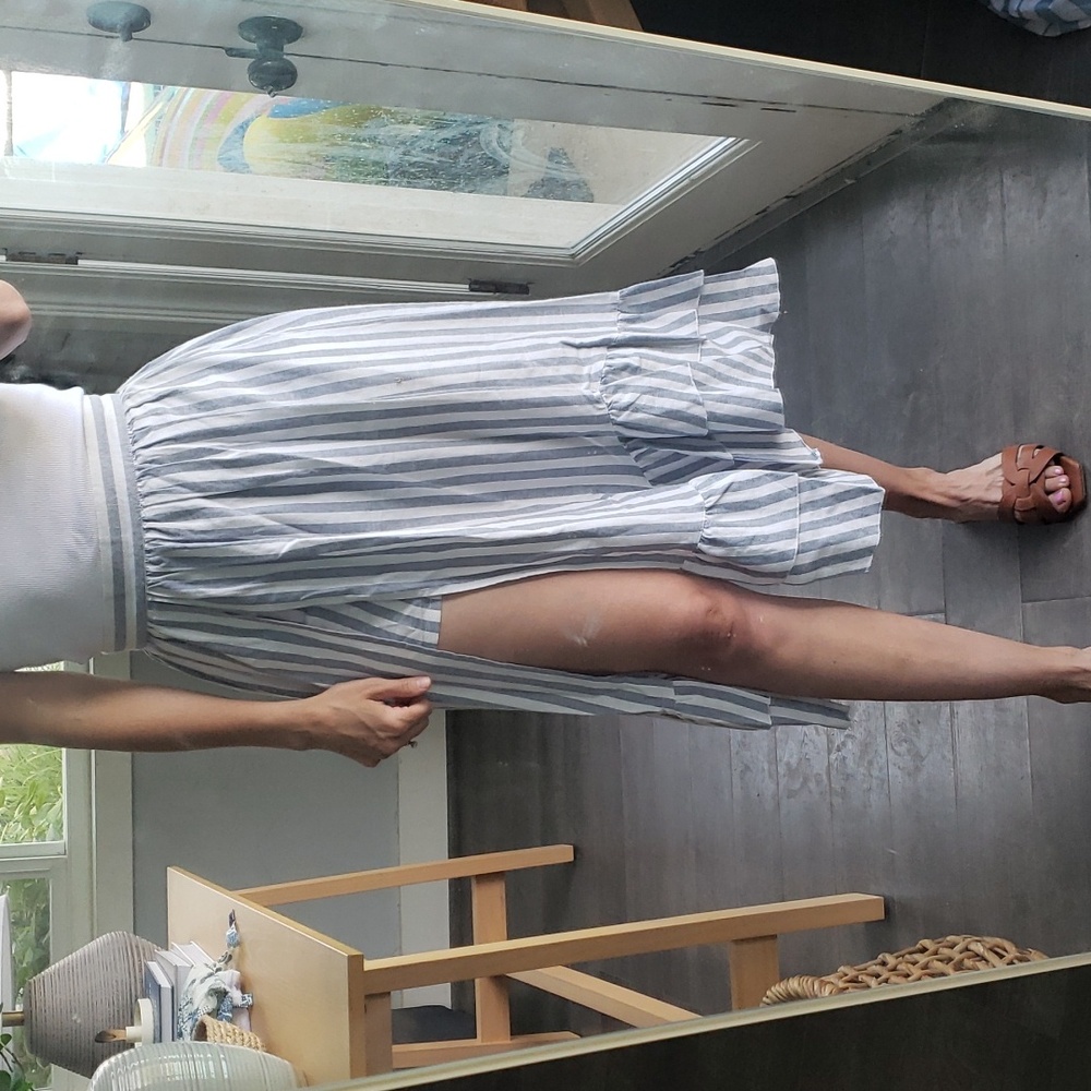 Striped skort